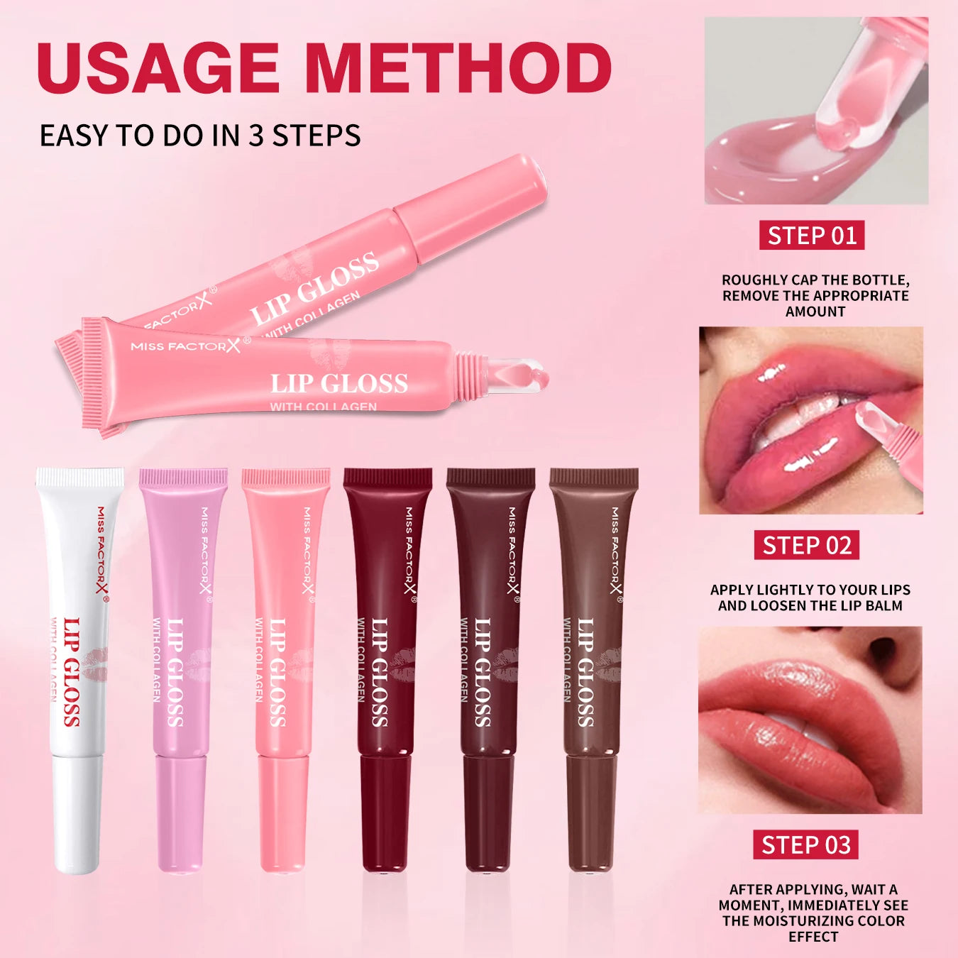 LUVORA™ Ultimate Gloss Set — 24 Shades