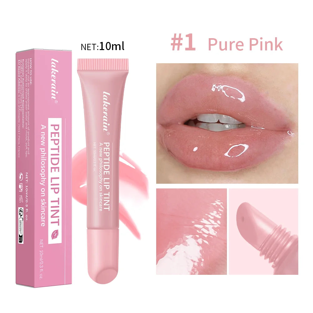 Hydrating lip gloss with natural glossy finish by Luvora
